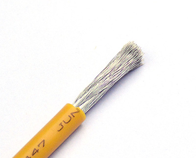 5平方10awg单芯高温硅胶线黄绿色